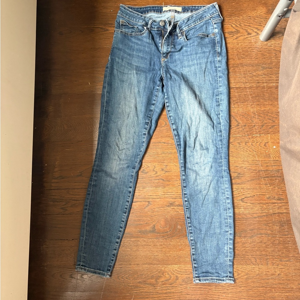 GAP Women's Skinny Jeans in Blue